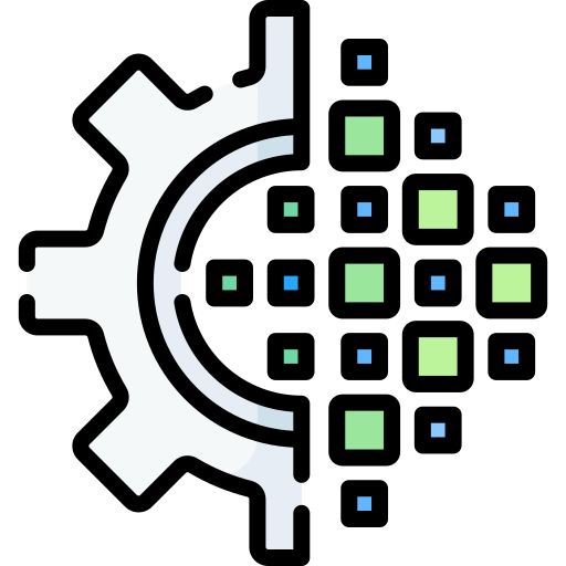 Data transformation icon